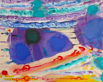 Nr. 3 Bunker am Meer 2003 - 2006 Öl a. Lw. 40 x 50 cm