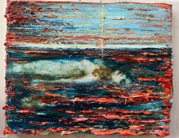 Nr. 5 Ophelia 2025 Öl a. Lw. 25 x 30 cm