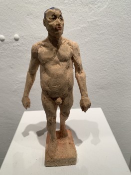 Nr. 5 Männlicher Akt Balsaholz H 22 cm