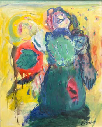 Nr. 6 sunshine smile 2007 Öl a. Lw. 100 x 80 cm