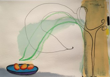 Nr. 18 Obstschale Mischt. 21 x 29,5 cm