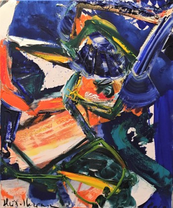 Nr. 6 Disperados 2020 Öl a. Lw. 60 x 50 cm