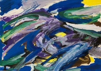 Nr. 57 o.T 2006 Gouache a. Pap.  29,5 x 42 cm