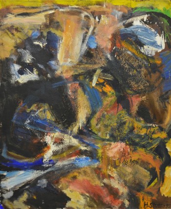 Nr. 37 HS-3078 1995 Öl a. Lw. 120 x 100 cm