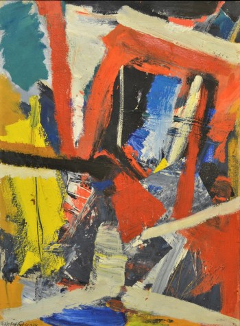 Nr. 40 HS-1289 1997-01 Öl a. Pappe 105 x 77 cm