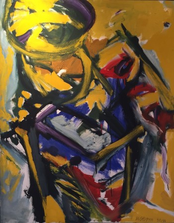 Nr. 2 Öl a. Lw. 1992-99 sign.,gerahmt 100 x 80 cm