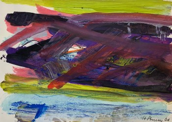 Nr. 63 o.T.  2006 Gouache a. Pap.  29,5 x 42 cm