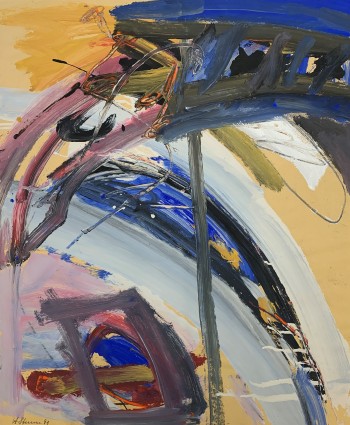 Nr. 53 HS-3086 1991 Gouache a. Pap.  94 x 79 cm