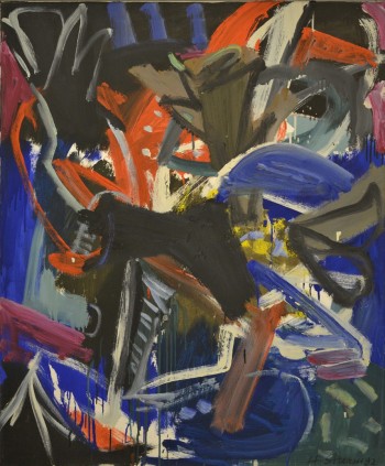 Nr. 33 HS-3122 1992 Öl a. Lw. 100 x 80 cm