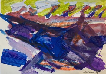 Nr. 59 o.T.  2006 Gouache a. Pap.  29,5 x 42 cm