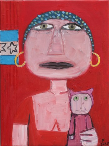 Nr. 17 Charlotte 2019 Öl a. Lw. 40 x 30 cm