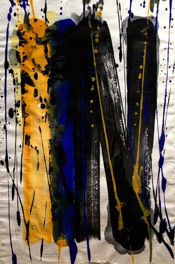 Nr. 58 (474) 84 G 1984 Gouache 52 x 34 cm