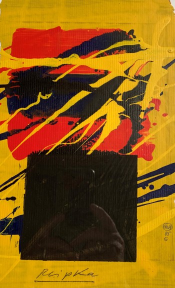 Nr. 22 (468) 85 G 1985 Gouache a. Pap. 29 x 19 cm