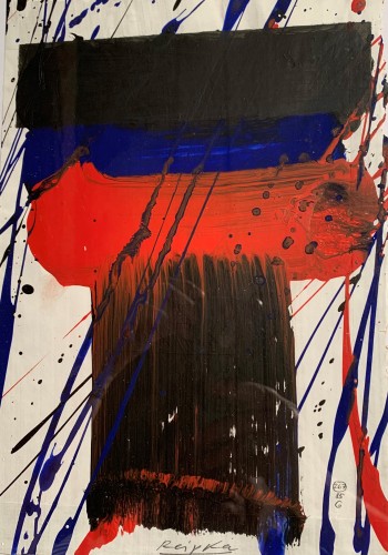 Nr. 18 (267) 85 G 1985 Gouache a. Pap. 30 x 21 cm