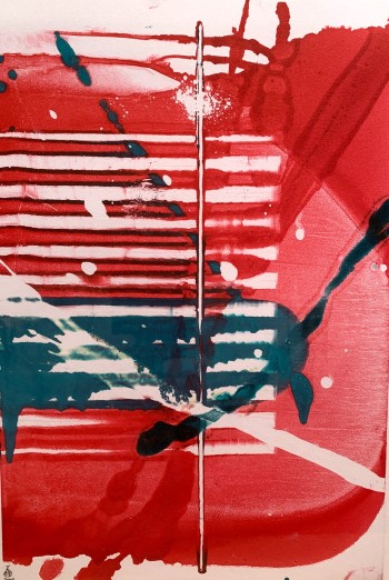 Nr. 33 I (69) 2001 M PA 2001 Monotypie 30 x 20 cm