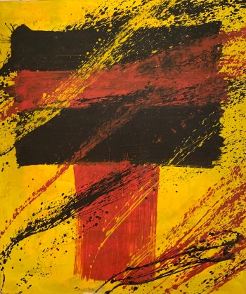 Nr. 48 (217) 86 L 23386 1986 Öl a. Lw. 184 x 150 cm