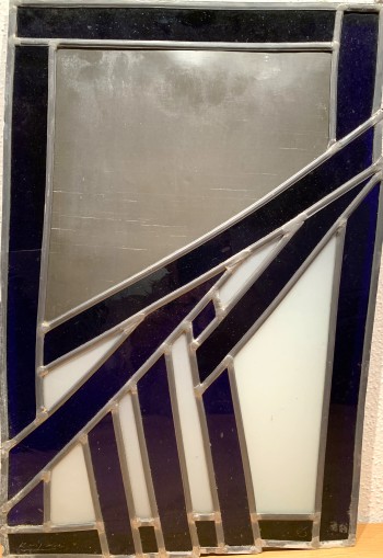 Nr. 49 Glasbild Bleiverglasung 45 x 30 cm