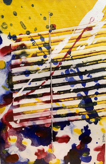 Nr. 34 I (31) M PA 2002 Monotypie 30 x 20 cm