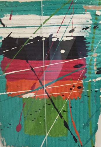 Nr. 2 VII (3) 88 GM  1988 Gouache a. Pap. 30 x 20 cm