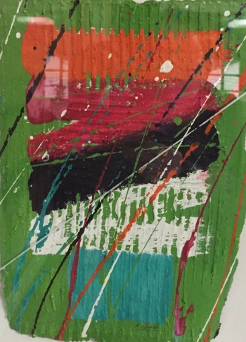 Nr. 1 VI (7) 88 GM 1988 Gouache a Pap. 30 x 20 cm