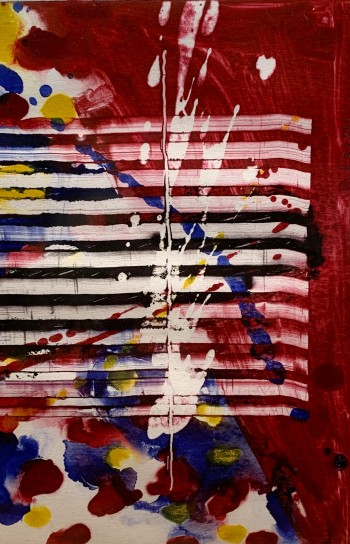 Nr. 36 I (32) M PA 2002 Monotypie 30 x 20 cm