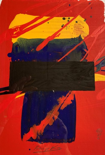 Nr. 20 (460) 85 G 1985 Gouache a. Pap. 29,5 x 20 cm