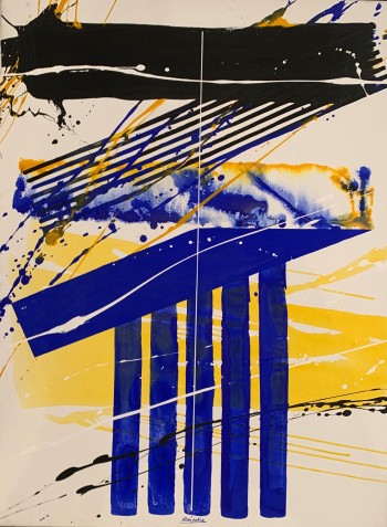 Nr. 8 I (1) 97 1997 Öl a. Lw. 100 x 75 cm