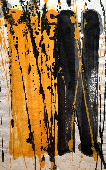 Nr. 57 (475) 89 G 1989 Gouache 52 x 34 cm