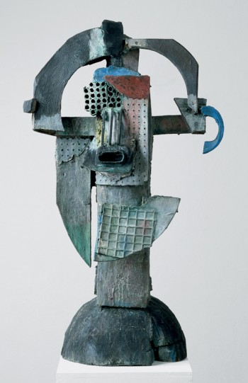 Nr. 51 Luftiger Kopf 2010 Bronze 90 x 50 x 25 cm