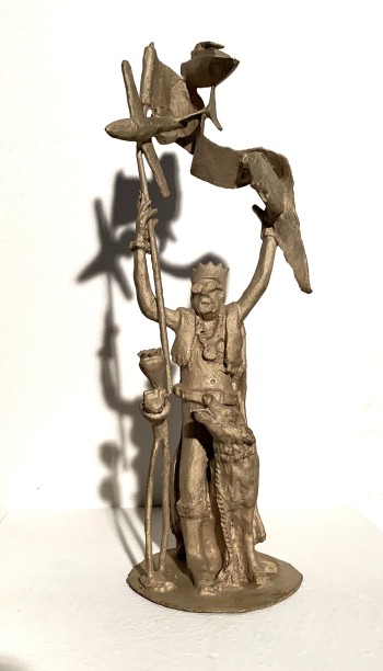 Nr. 5 Die 7 Todsünden  Habgier 2025 Bronze H 23 cm